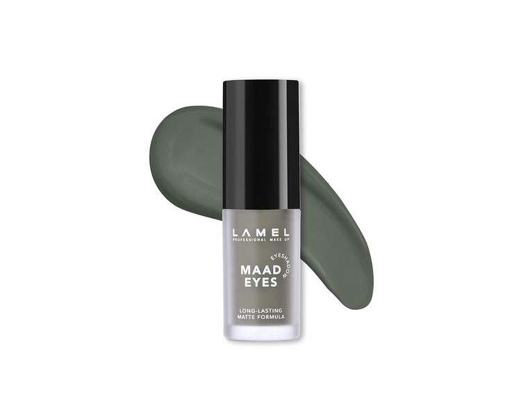 Lamel Maad Eyes Liquid Matte Eyeshadow High-Pigmented and Long-Lasting Creamy and Smooth Formula 403 Savage