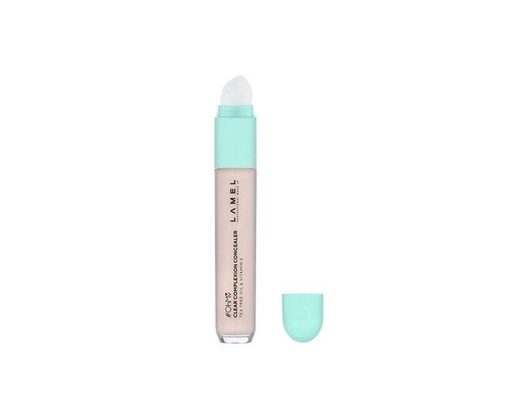 Lamel OH my Clear Face Concealer for Covering Redness, Pores, or Blemishes - Dark Beige N.402 Deep Beige