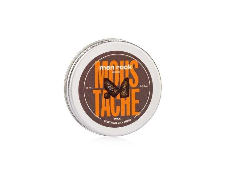 Men Rock Soothing Moustache Wax Enriched with Argan Oil 25ml