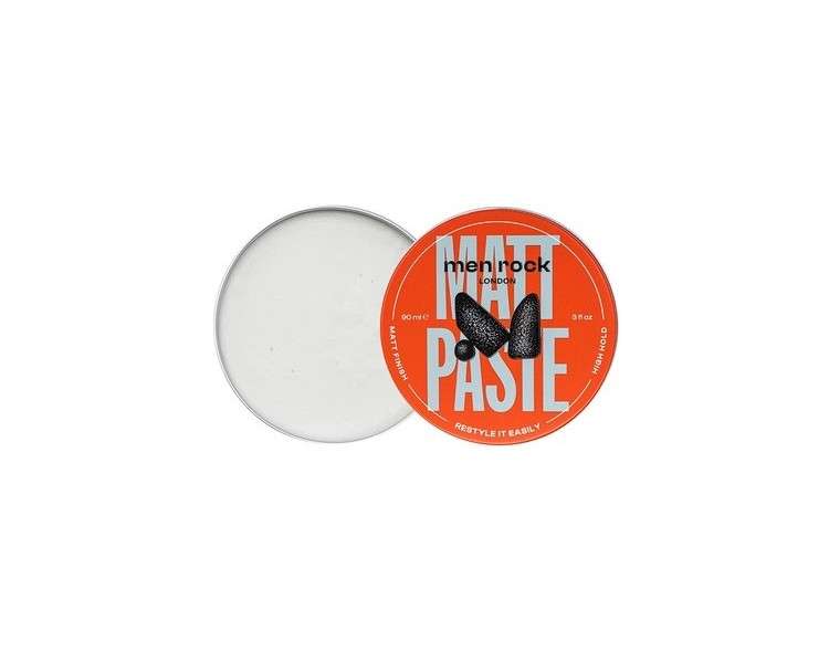 Men Rock Mattpaste Hair Styling with Matte Finish and Strong Hold 90ml