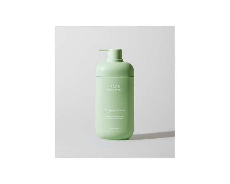 HAAN Natural Purifying Verbena Body Wash 450ml - Refillable and Recyclable - Vegan and Cruelty Free