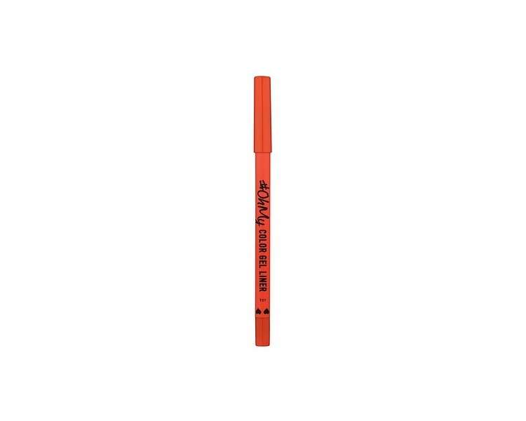 Lamel Oh My Color Gel Eye Liner Long-Lasting Professional Look Orange N.406