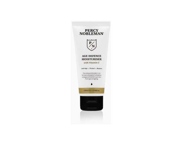 Percy Nobleman Age Defence Moisturiser with Vitamin C and Antioxidant-Rich Ingredients 100ml