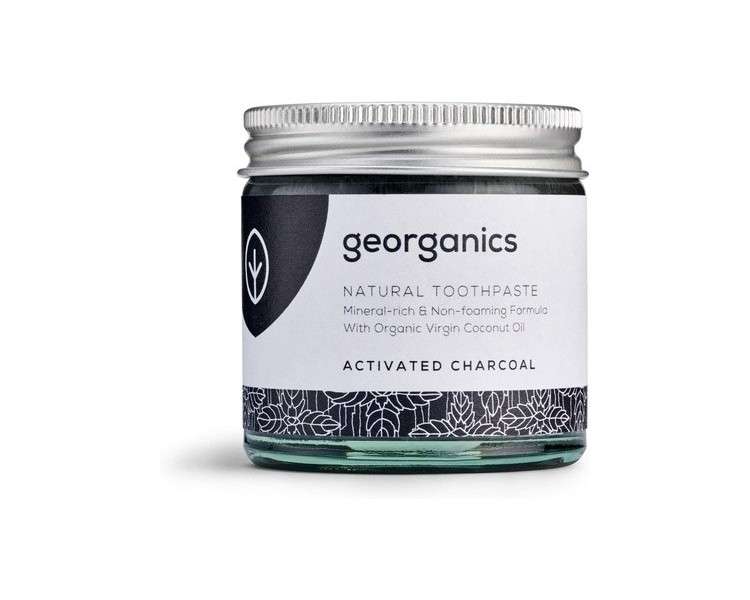 Georganics Mineral Toothpaste Activated Charcoal 60ml