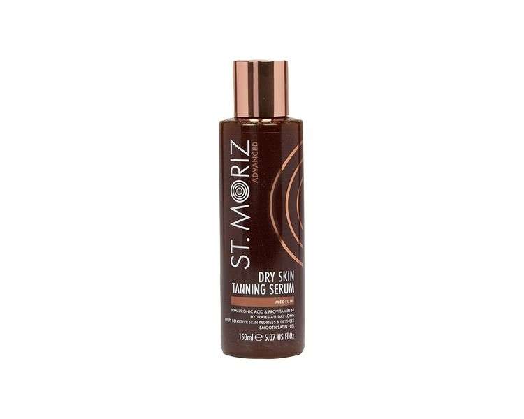 ST. MORIZ Advanced Dry Skin Serum Hydrating Fake Tan with Hyaluronic Acid and Vitamin B5 150ml