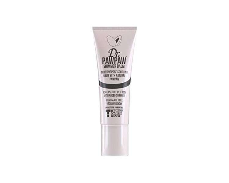 Dr. PAWPAW Shimmer Balm 10ml Multi-Purpose Lip and Skin Balm - Vegan and Ethical Beauty
