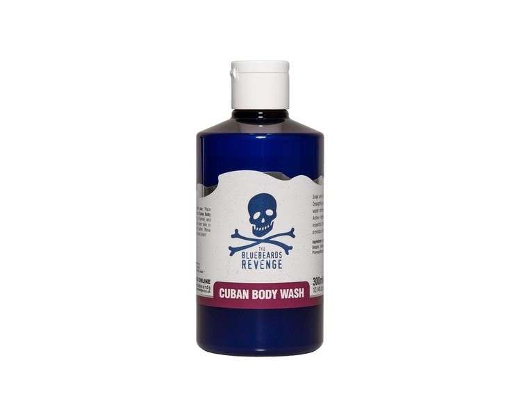 The Bluebeards Revenge Cuban Body Wash for Men Vegan Friendly Moisturising Shower Gel 300ml - Single