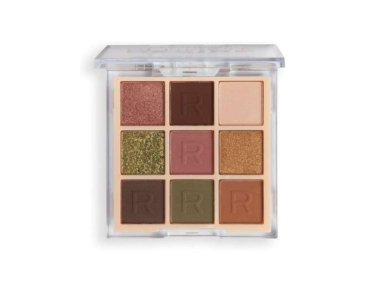 Revolution Ultimate Desire Shadow Palette Stripped Khaki