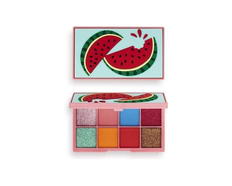 I Heart Revolution Mini Tasty Watermelon Eyeshadow Palette 8 Shades 10.8g