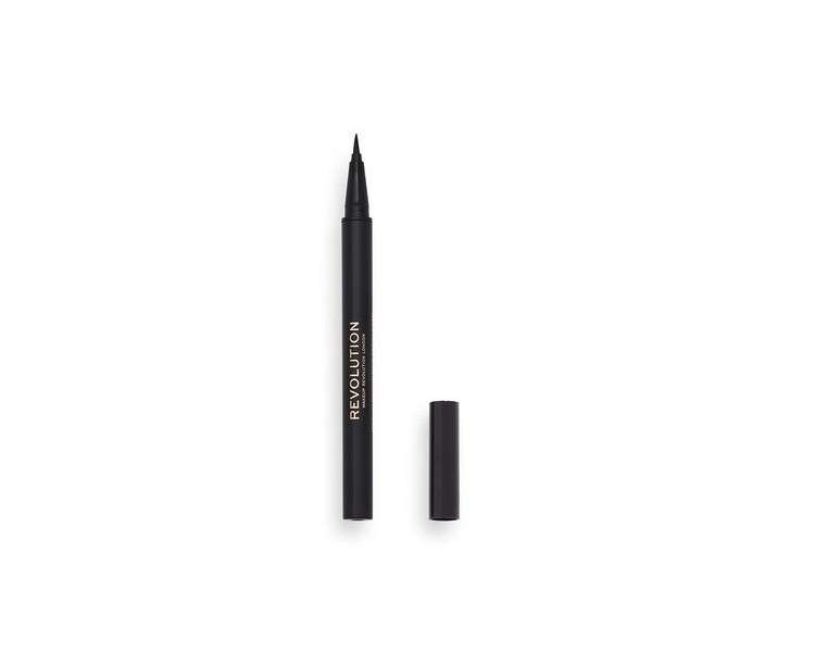 Makeup Revolution Hair Stroke Eyebrow Pen Dark Brown 0.5ml