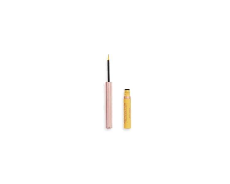 Makeup Revolution Neon Heat Color Liquid Eyeliner Lemon Yellow