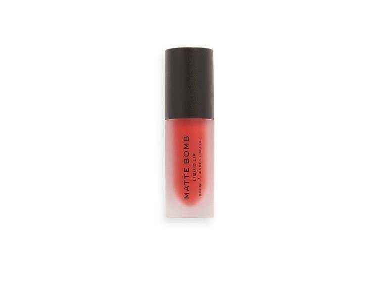 Revolution Make Up Matte Bomb Lipstick in Lure Red 4.6ml