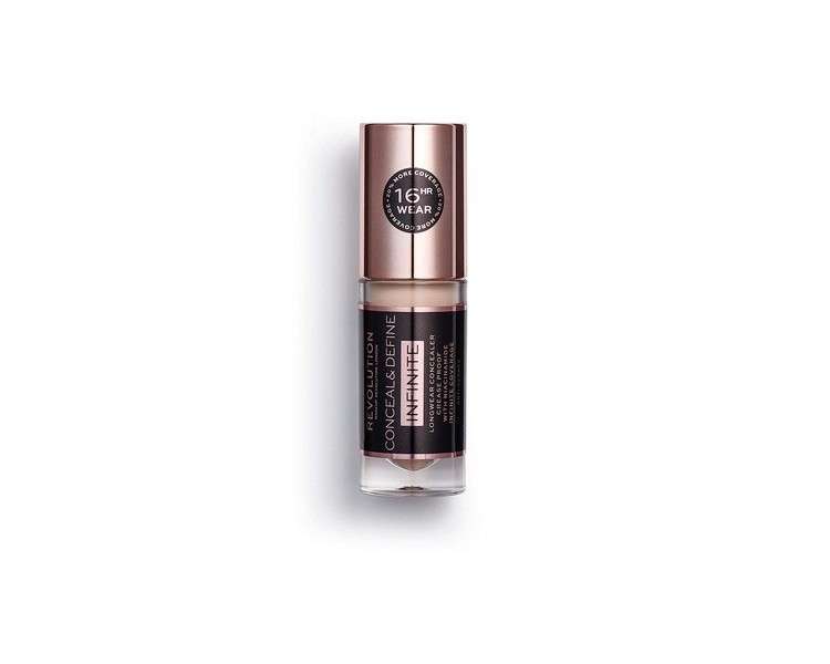 Revolution Conceal and Define Infinite Longwear Concealer 5ml C4