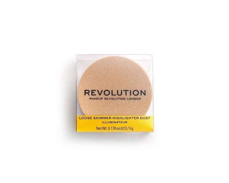 Makeup Revolution Loose Shimmer Highlighter Dust Rose Quartz