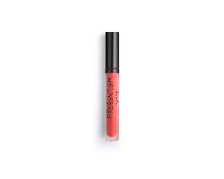 Makeup Revolution Cherry 132 Matte Lipstick 3ml