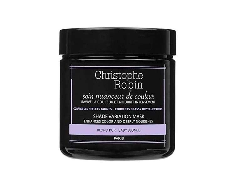 Christophe Robin Shade Variation Mask Baby Blonde for Unisex 8.4oz Masque