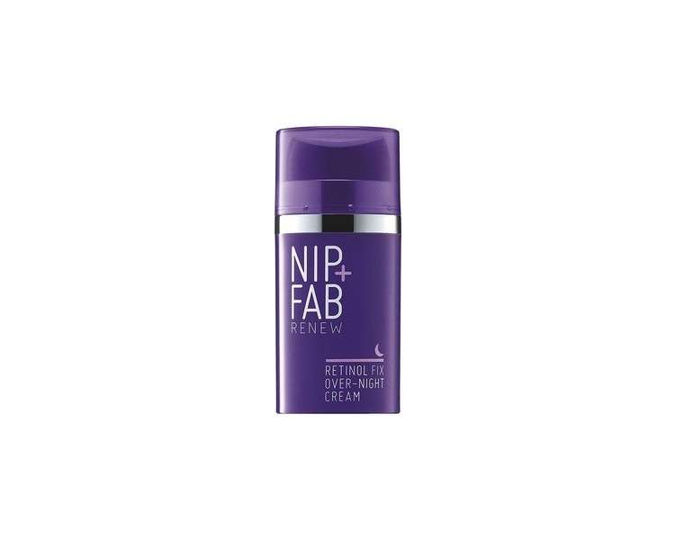 Nip + Fab Retinol Fix Overnight Cream with 0.1% Retinol and Hyaluronic Acid 50ml