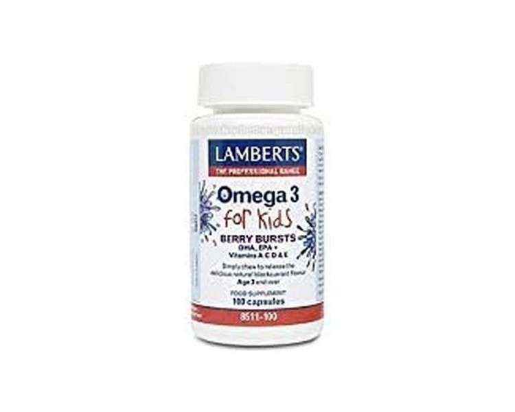 Lamberts Omega 3 for Kids 100 Capsules