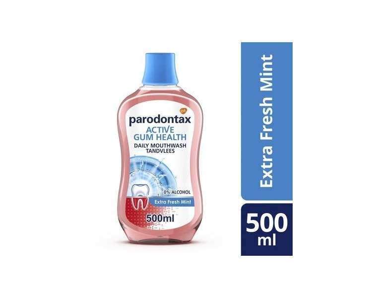 Parodontax Daily Care Mouthwash Extra Fresh For Healthy Gums 500 Ml