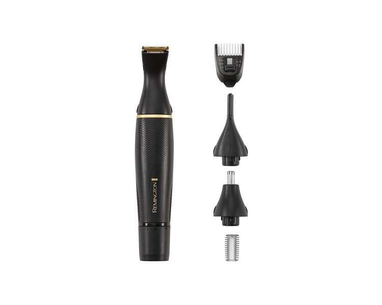 Remington Multi Hair Cutting Machine with Nose Hair Trimmer, Ear Hair Trimmer, Eyebrow Razor, and Beard Trimmer - NE7000