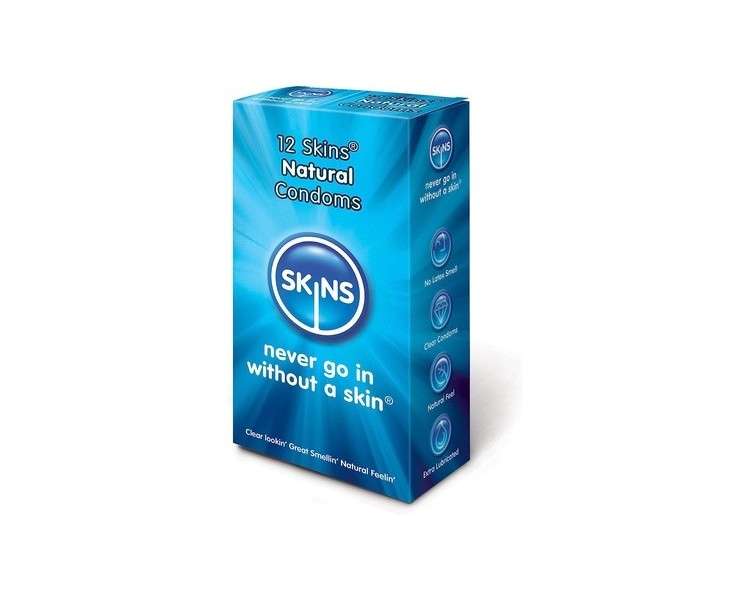 Skins Natural Condoms - Pack of 12