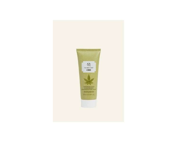 The Body Shop CBD Soothing Oil-Balm Cleansing Mask with Hemp Seed Oil 100ml