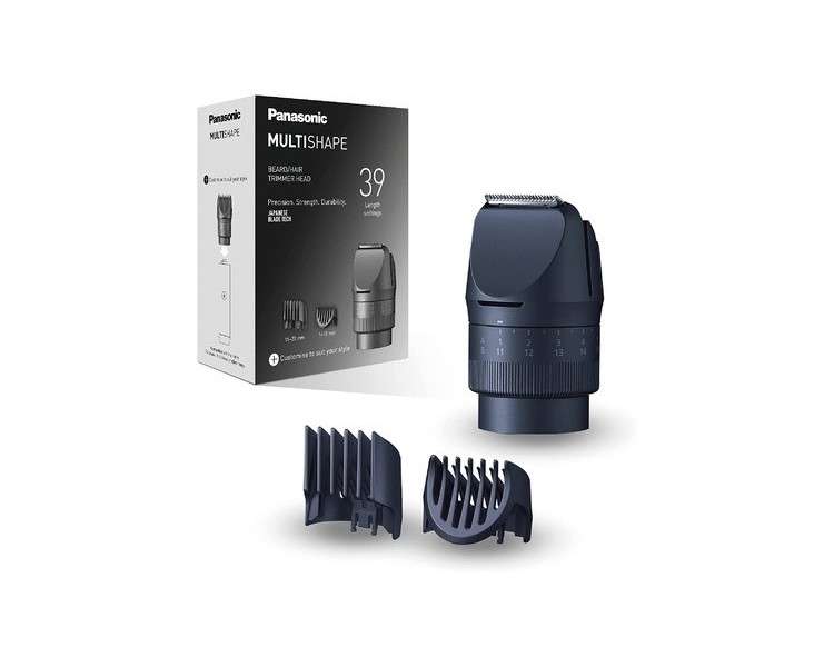 Panasonic Multishape ER-CTN1 Hair and Beard Trimmer Attachment 39 Length Settings Black