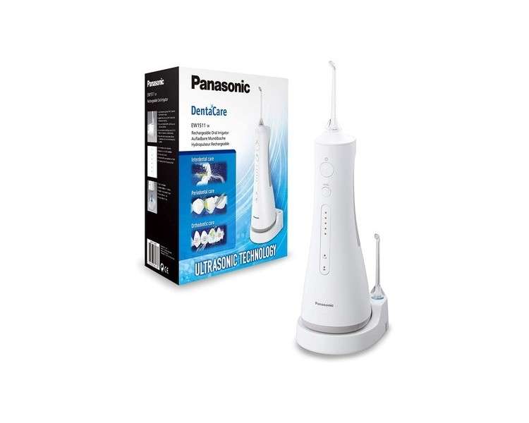 Panasonic Ultra Sonic EW1511 Electric Oral Irrigator White