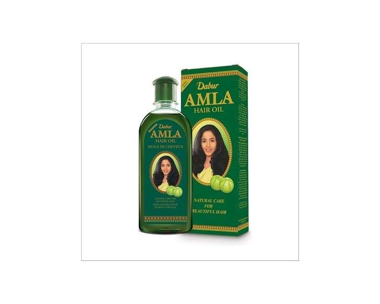 Dabur AMLA Hair Oil Natural Care for Beautiful Hair 200ml