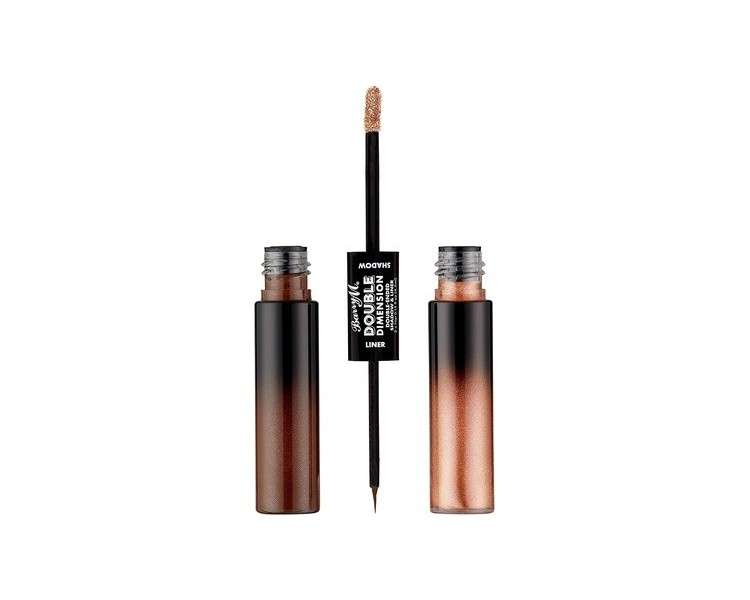 Barry M Double Dimension Double Ended Duo Eye Shadow and Eye Liner Infinite Bronze