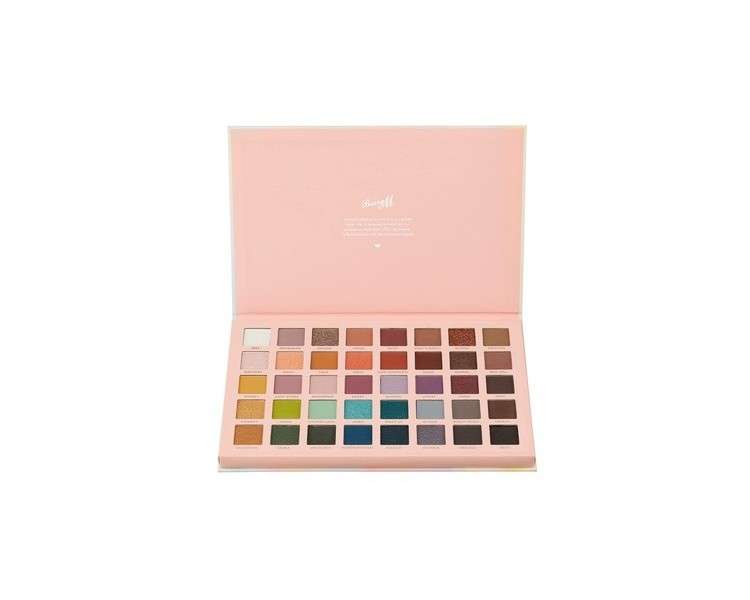 Barry M 40 Pan Eyeshadow Palette Matte and Shimmer High Pigment Multicolor