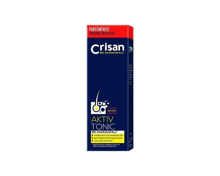 Crisan Aktiv Tonic Hair Tonic Against Hair Loss 150ml with Arginine Formula - For Men and Women