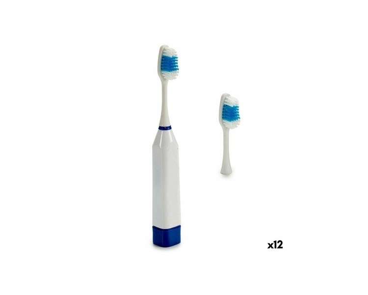 Electric Toothbrush with Replacement Heads - Pack of 12