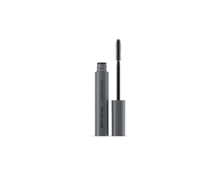 MÁDARA Organic Skincare Deep Matter Bold Volume Mascara 8ml - Volumizing and Defining with Natural Pigments - Vegan and Ecocert Certified