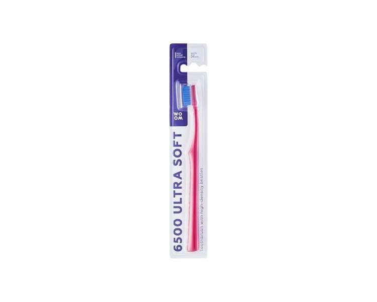 WOOM 6500 Ultra Soft Toothbrush Mix Red
