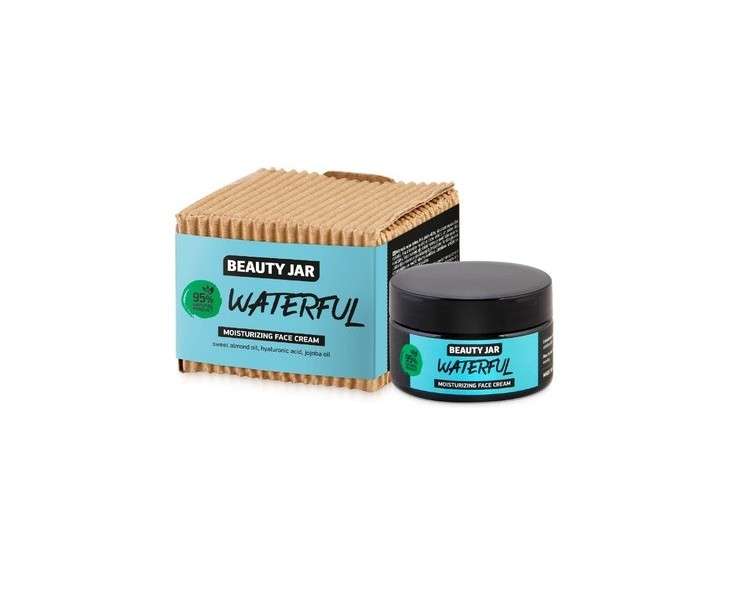 Beauty Jar Waterful Face Cream 2.03 Fl Oz Moisturizing Restoring Skin Elasticity Nourishing and Protecting Effect