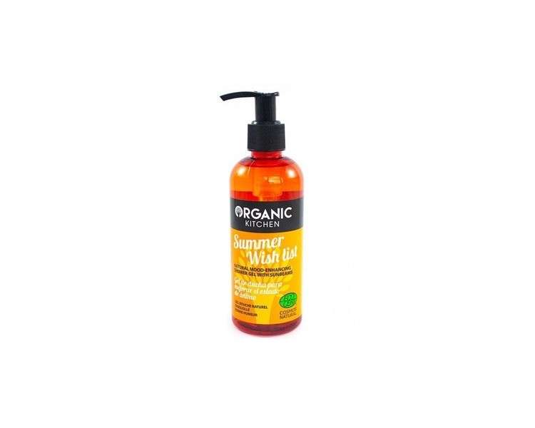 Organic Kitchen Natural Mood-Enhancing Shower Gel with Sunbeams 260ml