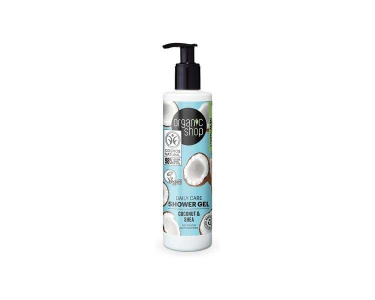 Organic Shop Daily Care Shower Gel Coconut and Shea 280ml