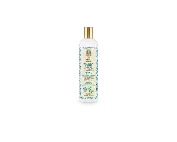 Natura Siberica Super Mint Bereza & Retinol Natural Shampoo 13.53 fl oz