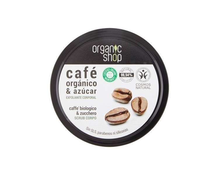 Organic Shop Brazilian Coffee Body Scrub