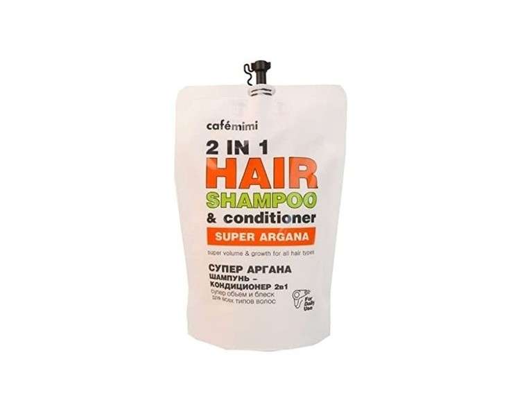 Super Argan 2-in-1 Shampoo and Conditioner Refill 450ml