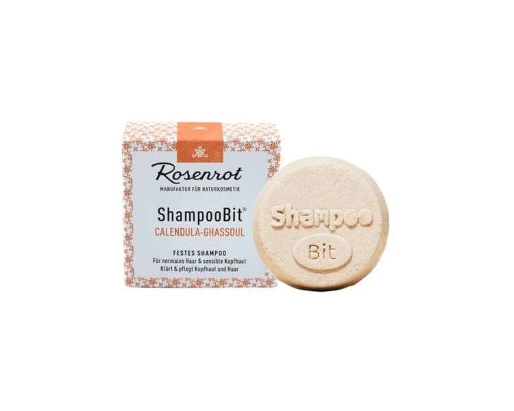 Festes ShampooBit Calendula Ghassoul 60g - ROSENROT