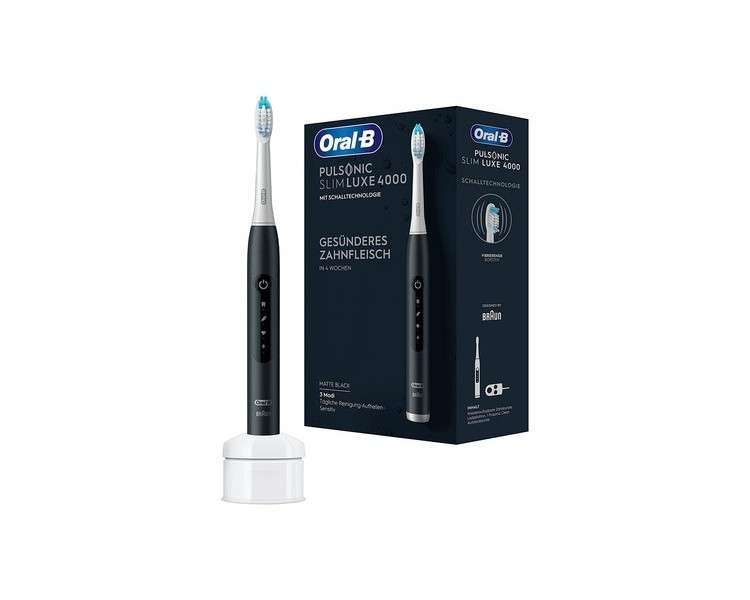 Oral-B Pulsonic Slim Luxe 4000 toothbrush matte black