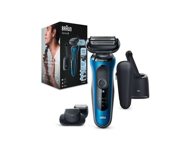 Braun Shaver Series 6-61-B7500CC Blue