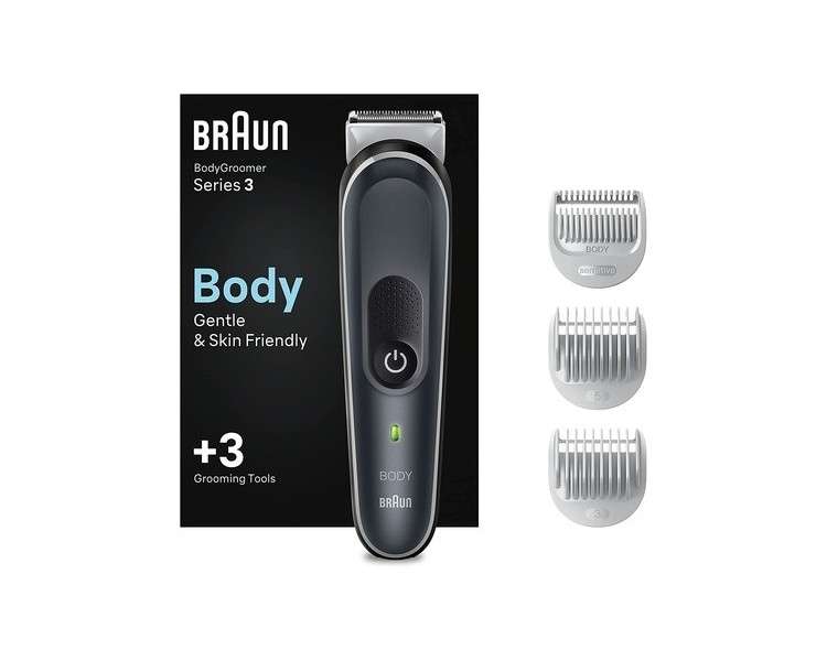 Braun 3 BG3350 - Body groomer - black/grey