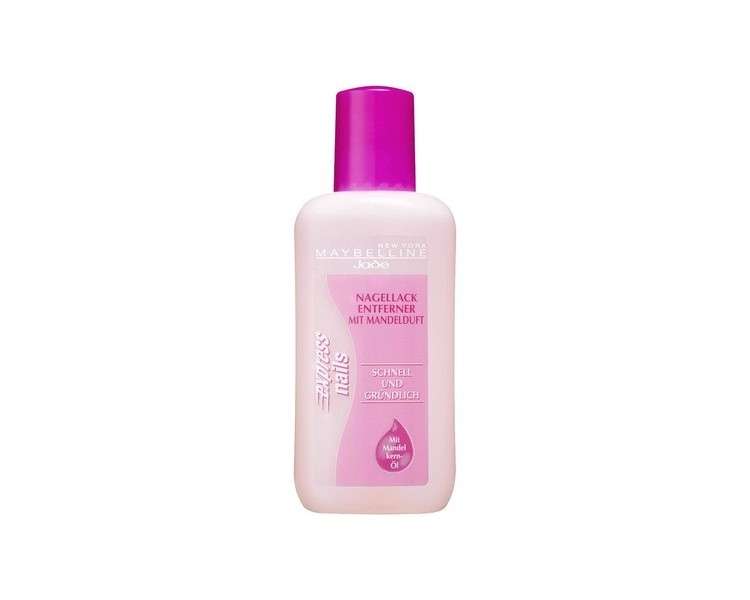 Maybelline Jade Acetone Nail Polish Remover Express Nails 125ml