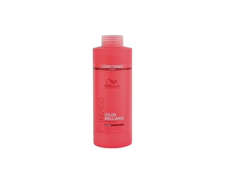 Wella Invigo Color Brilliance Vibrant Conditioner 1000ml for Coarse Hair