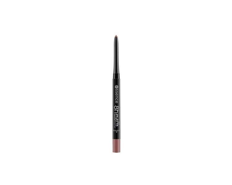 Essence 8H Matte Comfort Lip liner Pencil 02 Silky Hazelnut 0.3g