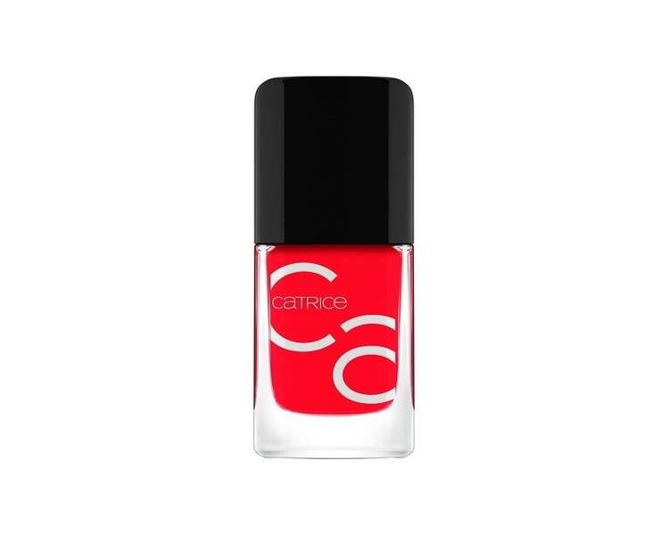 Catrice Iconails Gel Lacquer, Gellack, Nail Polish, No. 139 Hot In Here, Red