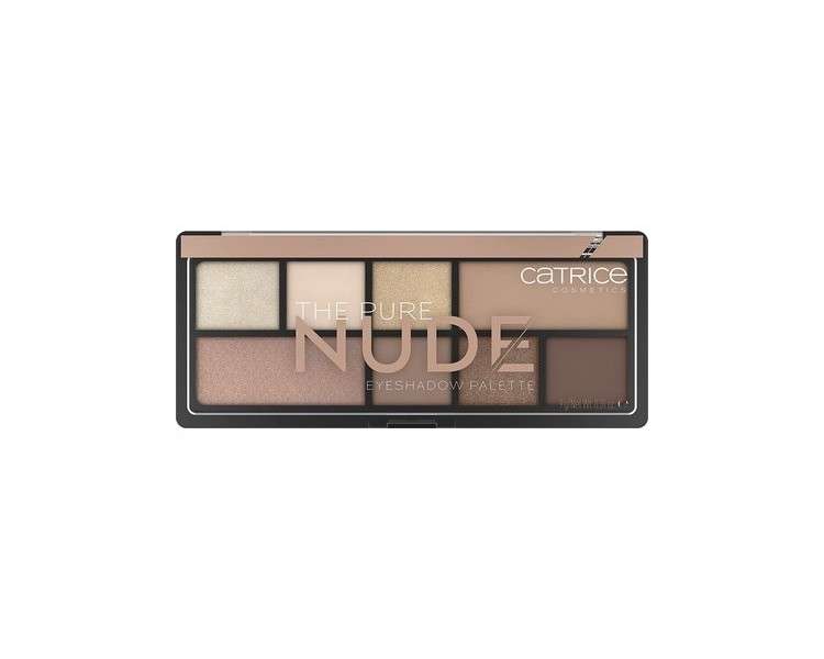 Catrice Eyeshadow Palette 8 Nude Tones Matte Metallic Shimmering Vegan 9g